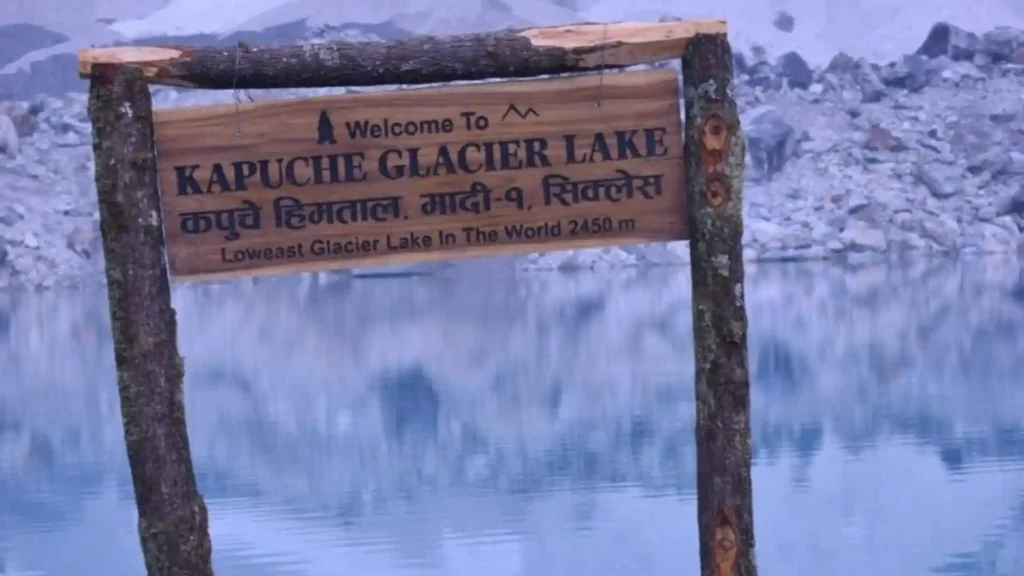 Kapuche Lake Nepal Kapuche lake Trek