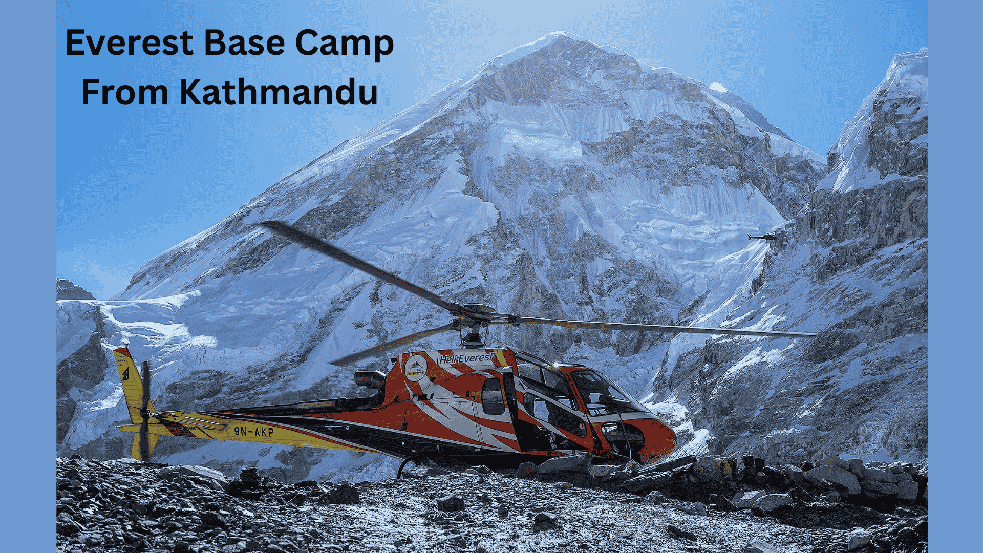 how to reach everest base camp from kathmandu