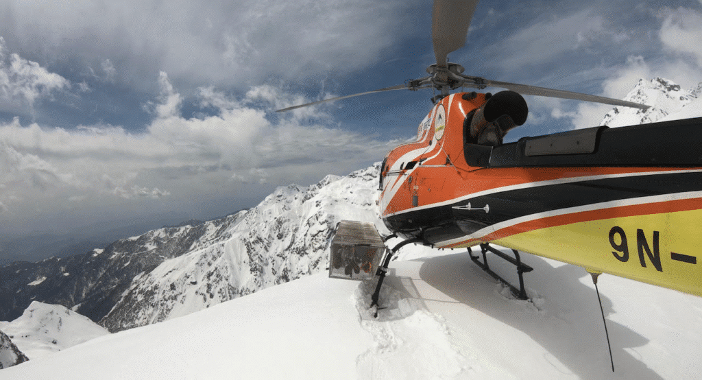 Kathmandu to EBC from helicopter ride