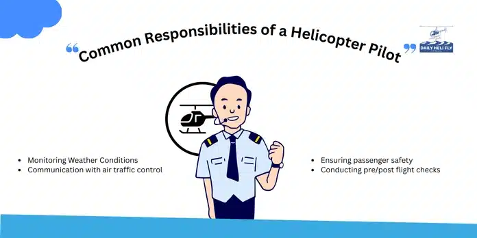 Common Responsibilities of a Helicopter Pilot